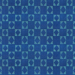 Warp & Weft Ooh Lucky Lucky - Star - Bluebell - Woven - 50cm