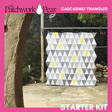 Load image into Gallery viewer, Cascading Triangles Quilt - Starter Kit
