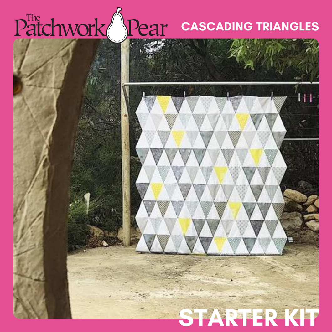 Cascading Triangles Quilt - Starter Kit