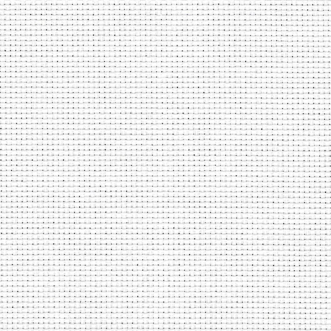 Canvas - Stern-Aida - 14 Count - 110cm Wide - White - 50cm