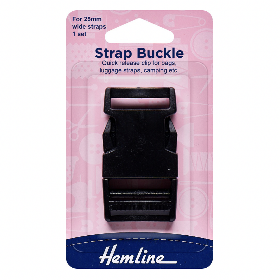 Strap Buckle - 25mm - Black