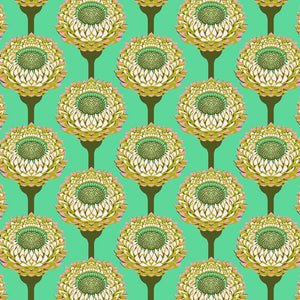 Iconic - Strawflower - Aqua - 50cm
