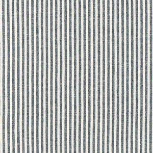 Essex Yarn Dyed Classic Wovens - Stripes - Indigo - 55% Linen 45% Cotton - 50cm