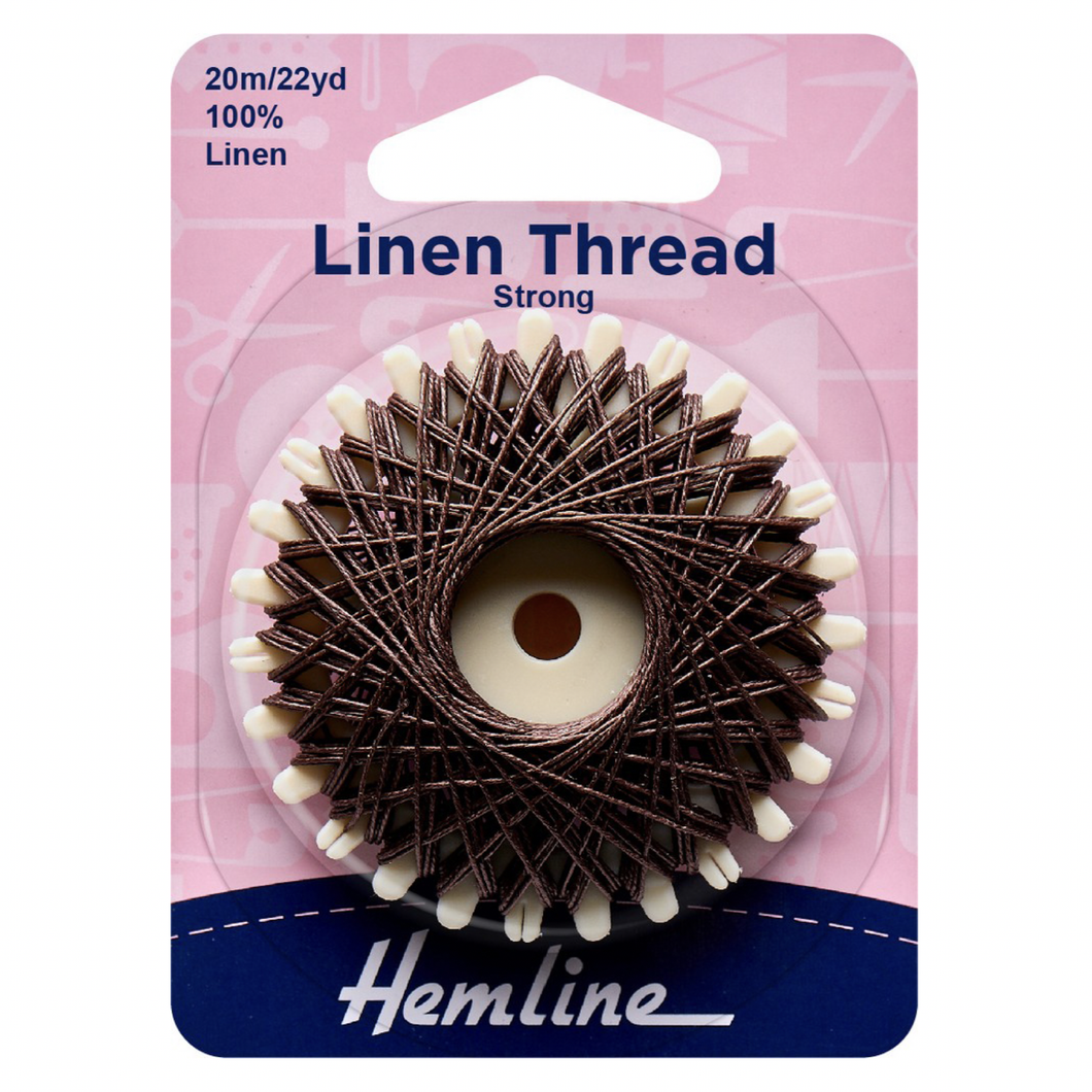 Linen Thread - Strong - Brown