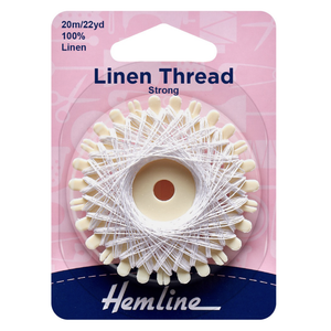 Linen Thread - Strong - White