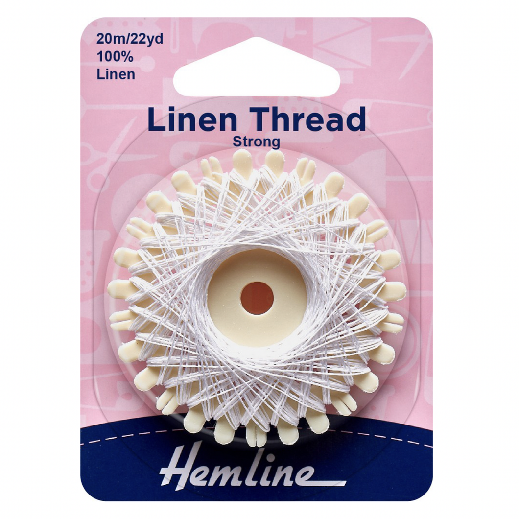 Linen Thread - Strong - White