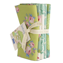 Load image into Gallery viewer, The Sunday Brunch - Lime Green / Teal - Fat Quarter Bundle
