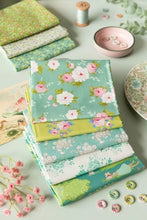 Load image into Gallery viewer, The Sunday Brunch - Lime Green / Teal - Fat Quarter Bundle
