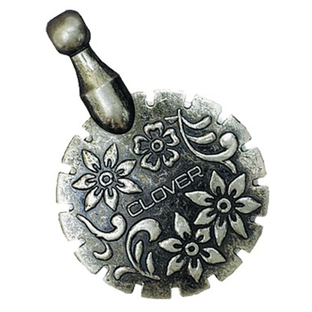 Thread Cutter Pendant - Antique Silver