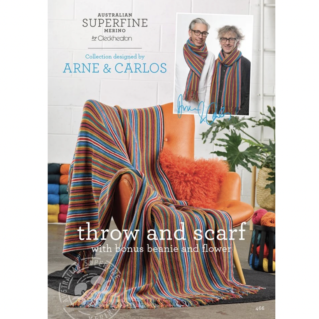 Arne & Carlos - Throw and Scarf - 466 - Physical Pattern