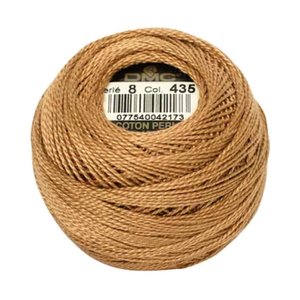 Coton Perle 8 - Tobacco - 435 - 80m