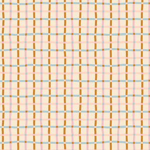 Verbena - Trellis - Natural - Fat Quarter