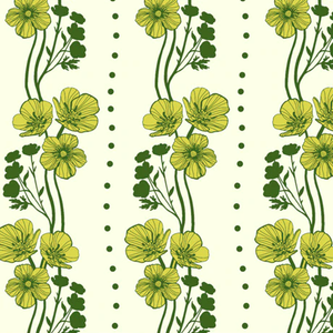 Triple Take - Lime - Fat Quarter (Out of Print)