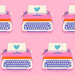 Best Day Ever - Typewriters - Posy - 50cm