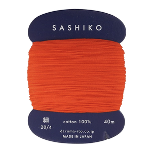 Sashiko Thread - Thin - Vermilion - 212