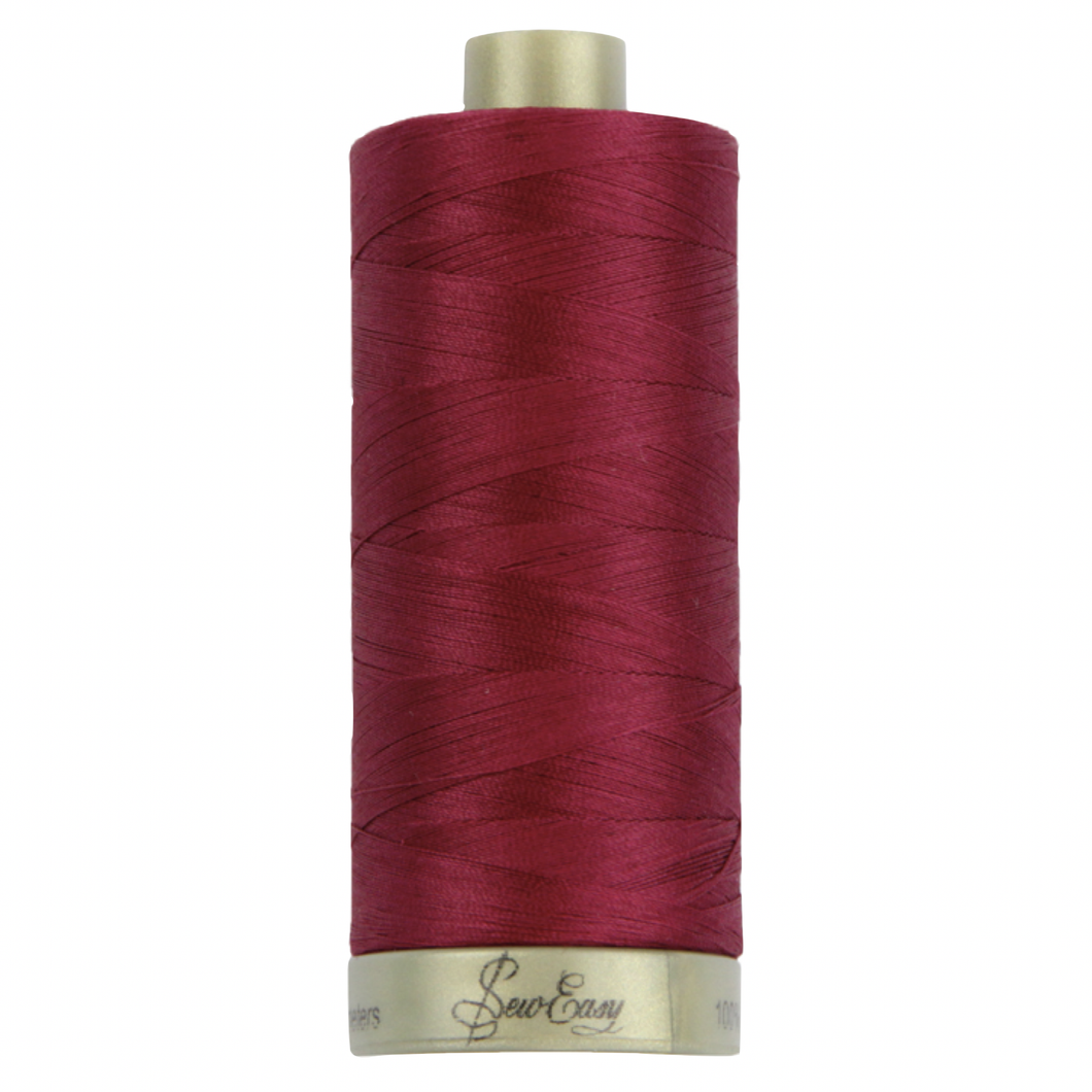 Pima Solid - Vivid Burgundy - 4452- 1097m