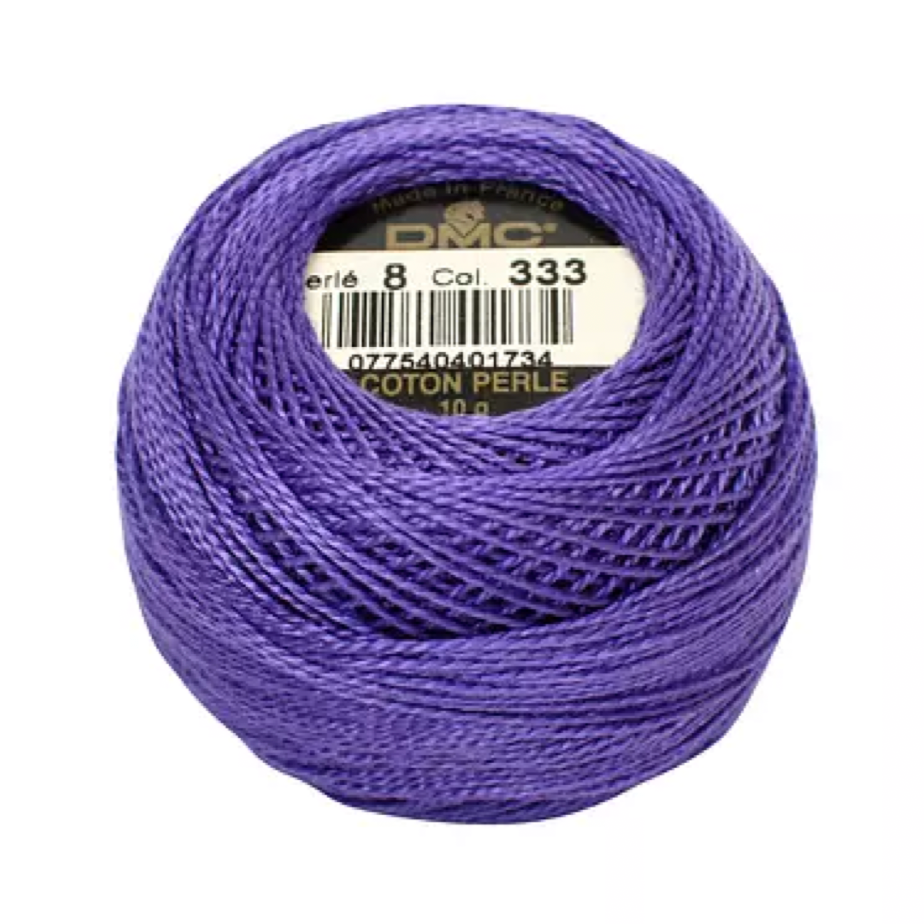 Coton Perle 8 - Violet Blue - 333 - 80m