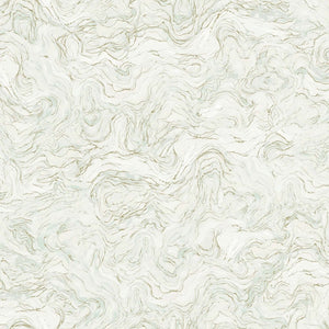 Midas Touch - Wave Texture - Sage - 50cm