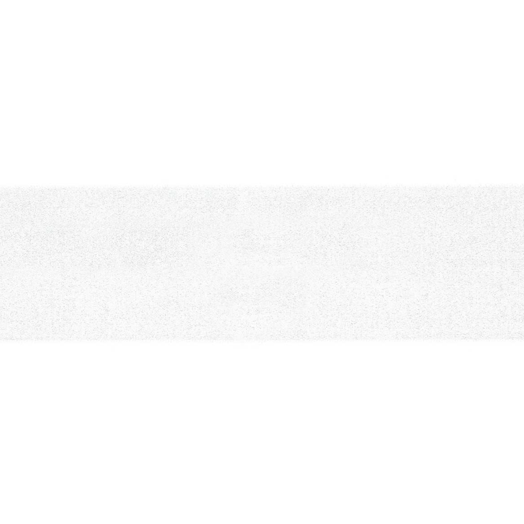 Ribbon - Double Polyester Satin - 35mm Wide - White - 50cm