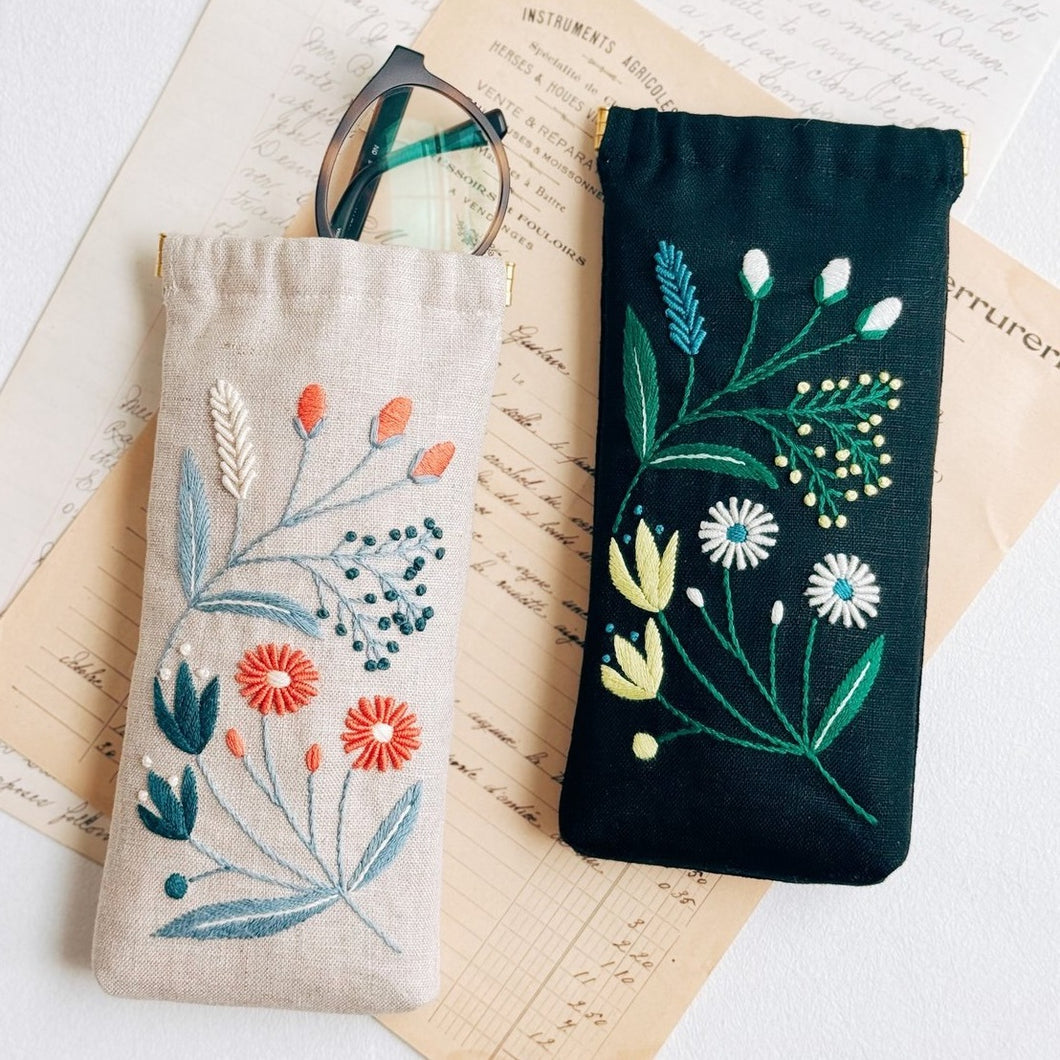 Wildflower Eyeglass Case - Kit