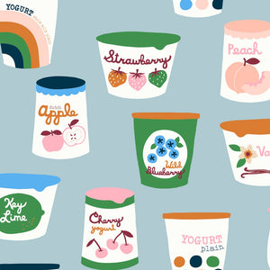 Strawberry & Friends - Yogurt - Kim Blue - 50cm