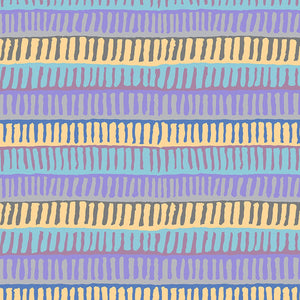 Kaffe Fassett Collective August 2025 - Zipper Stripe - Neutral - 50cm