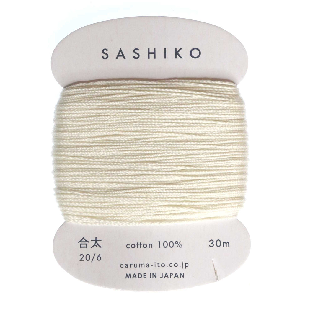 Thick Sashiko Thread - 202 - Ecru