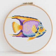 Load image into Gallery viewer, Tropical Fish Cross Stitch Kit
