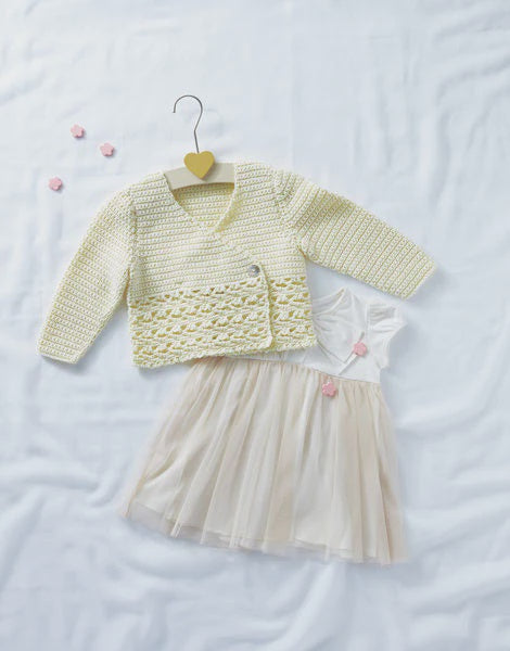 Baby Girl's Crochet Cardigan 5315