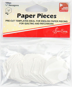 Paper Pieces 0.75" Hexagons