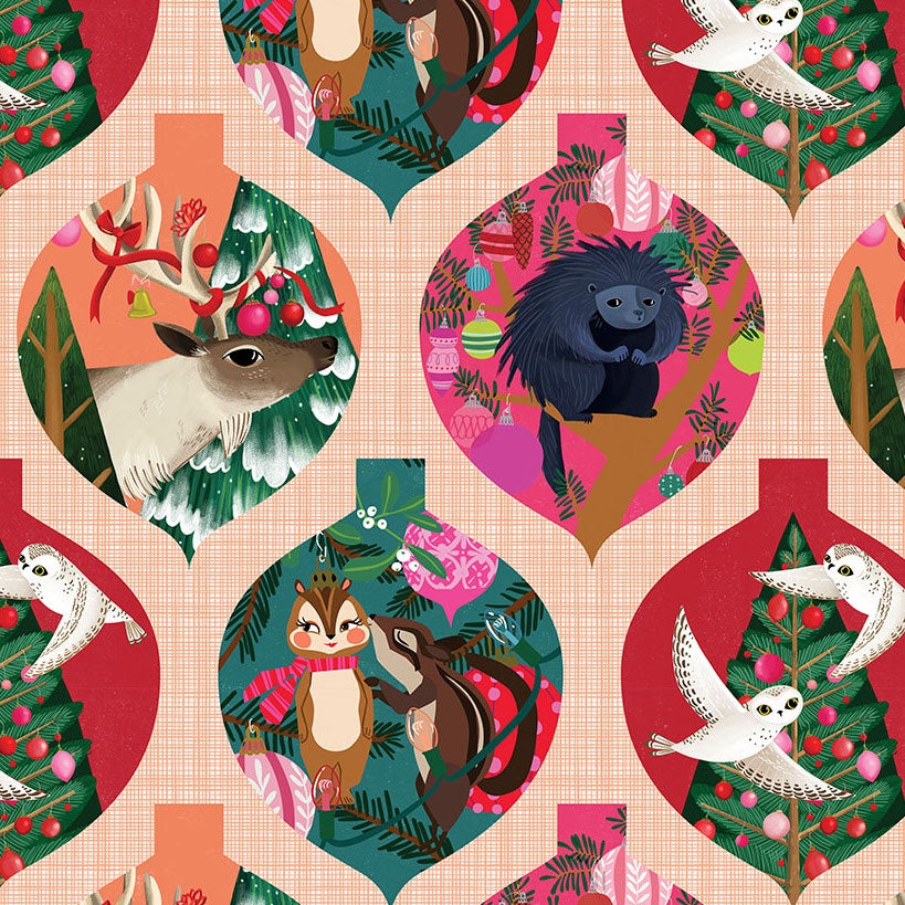 Woodland Holiday - Animal Ornaments - Multi - 50cm