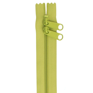 30" Handbag Zip - Double-slide - Apple Green