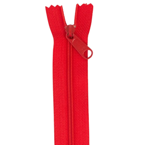 40" Handbag Zip - Double-slide - Atom Red