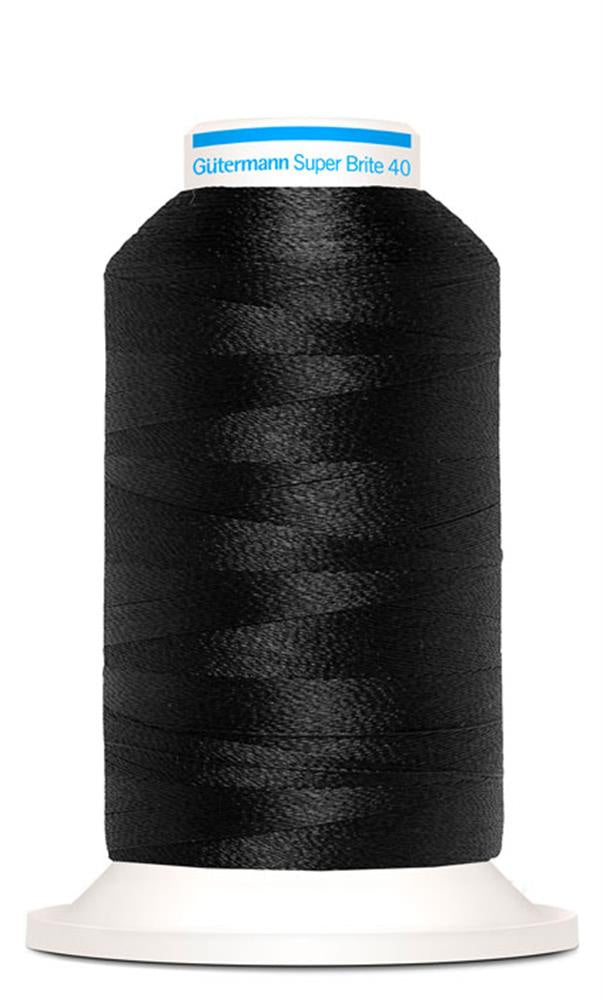 Super Brite Polyester 40 - 5596 - Black
