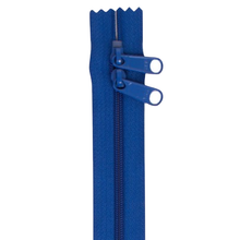 Load image into Gallery viewer, 30&quot; Handbag Zip - Double-slide - Blastoff Blue
