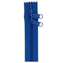 Load image into Gallery viewer, 40&quot; Handbag Zip - Double-slide - Blastoff Blue
