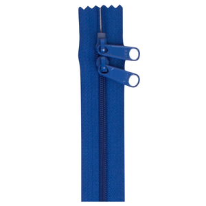 40" Handbag Zip - Double-slide - Blastoff Blue