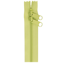 Load image into Gallery viewer, 40&quot; Handbag Zip - Double-slide - Chartreuse
