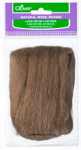 Load image into Gallery viewer, Natural Wool Roving - Caramel
