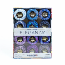 Load image into Gallery viewer, Eleganza™ - Variegated - 12 x Perle Cotton No. 8 - Celestial
