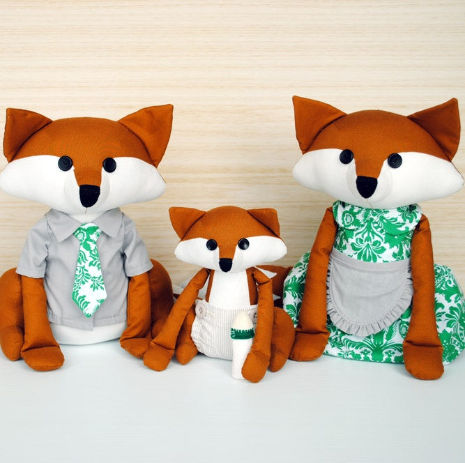 Fox Family Pattern