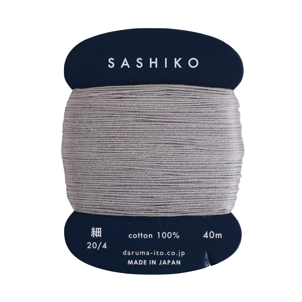 Thin Sashiko Thread - 217 - White Mouse