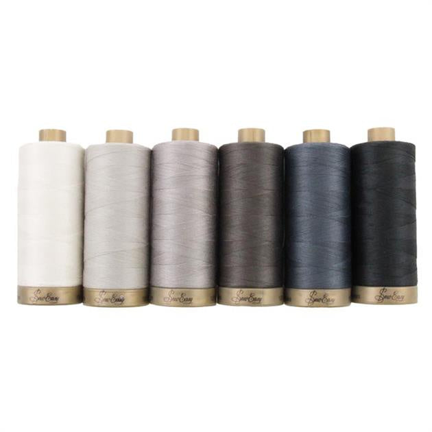 Quilting Threads - 50/2 1100m - Greys