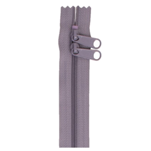 30" Handbag Zip - Double-slide - Gunmetal