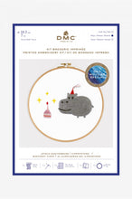 Load image into Gallery viewer, Hippopotame Embroidery Kit
