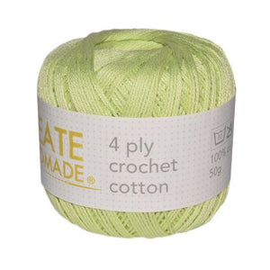 Crochet Cotton - Honey Dew - 4ply