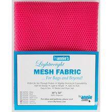 Load image into Gallery viewer, Lightweight Mesh Fabric 18&quot; x 54&quot; - Lipstick
