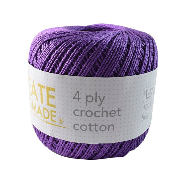 Crochet Cotton - Mardi Gras - 4ply