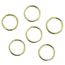 Load image into Gallery viewer, Metal Rings - 25mm - Gold
