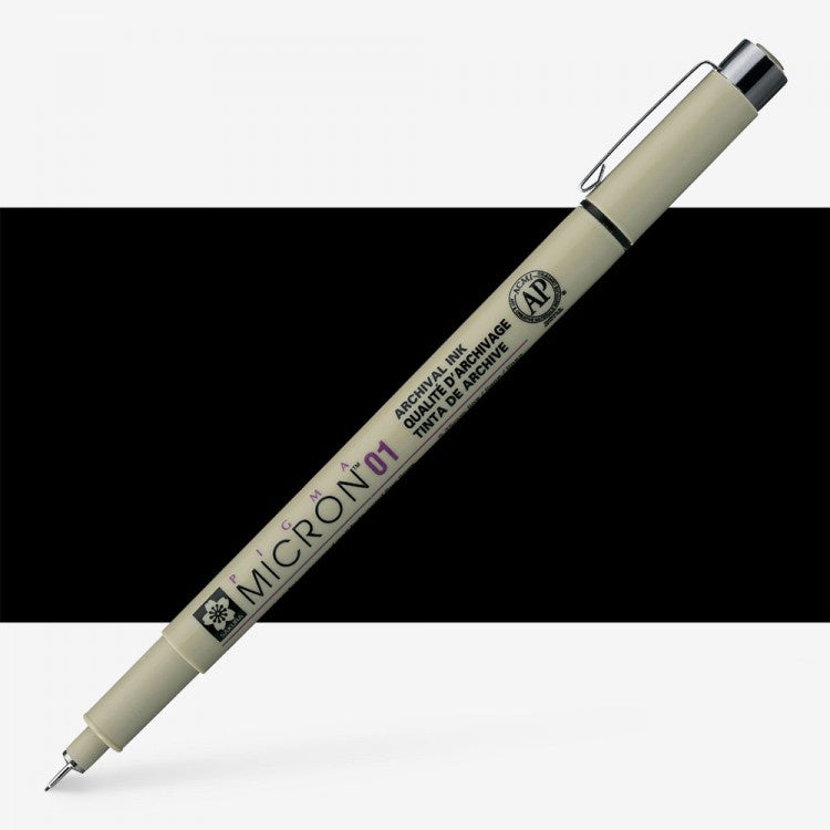 Pigma Micron Pen 01 Black 0.25mm